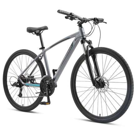 Progear Bikes Sierra Adventure/Hybrid Bike 700c*15" in Graphite Sports & Fitness Kings Warehouse 