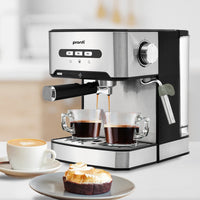 Pronti 1.6L Automatic Coffee Espresso Machine with Steam Frother Kings Warehouse 