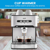 Pronti 1.6L Automatic Coffee Espresso Machine with Steam Frother Kings Warehouse 