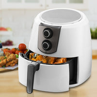 Pronti 7.2l 1800w Electric Air Fryer Healthy Cooker Fryers Kitchen Oven Oil Free Low Fat White Kings Warehouse 