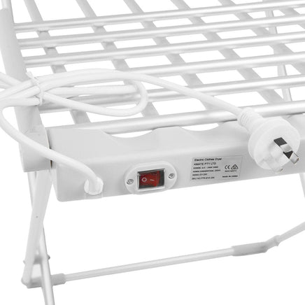Pronti Heated Towel Clothes Rack Dryer Warmer Rack Airer Heat Line Hanger Laundry Kings Warehouse 