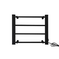 Pronti Heated Towel Rack Electric Bathroom Towel Rails Warmer Ev-60 -black Kings Warehouse 