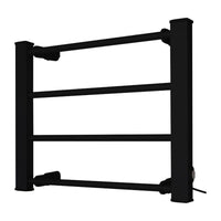 Pronti Heated Towel Rack Electric Bathroom Towel Rails Warmer Ev-60 -black Kings Warehouse 