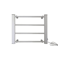 Pronti Heated Towel Rack Electric Bathroom Towel Rails Warmer Ev-60 -silver Kings Warehouse 