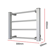 Pronti Heated Towel Rack Electric Bathroom Towel Rails Warmer Ev-60 -silver Kings Warehouse 