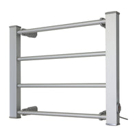 Pronti Heated Towel Rack Electric Bathroom Towel Rails Warmer Ev-60 -silver Kings Warehouse 