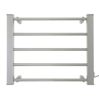 Pronti Heated Towel Rack Electric Bathroom Towel Rails Warmer Ev-90- Silver Kings Warehouse 