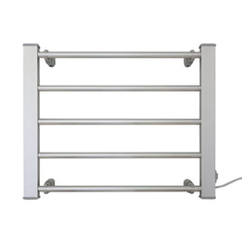 Pronti Heated Towel Rack Electric Bathroom Towel Rails Warmer Ev-90- Silver Kings Warehouse 