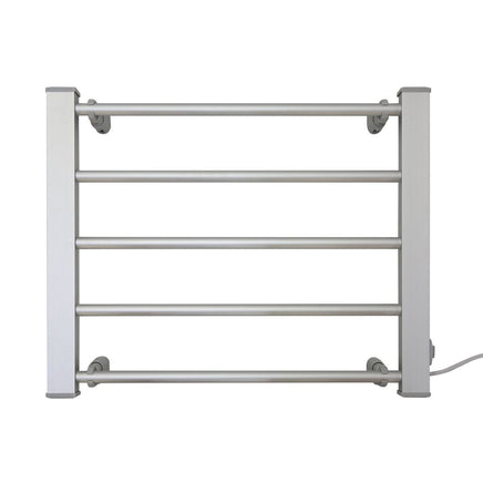 Pronti Heated Towel Rack Electric Bathroom Towel Rails Warmer Ev-90- Silver Kings Warehouse 