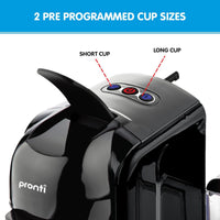 Pronti HomeMaid 3-in-1 Coffee Machine Multi-Capsule Pods and Ground Coffee Nespresso & Caffitaly Compatible CM-511HM Appliances Kings Warehouse 