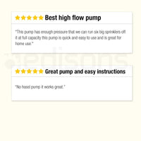 Protege 1.5HP Submersible Bore Water Pump Deep Well Irrigation Stainless Steel Tools Kings Warehouse 