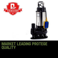 PROTEGE 2250W Submersible Dirty Water Pump Sewage Bore Septic Tank Well Sewerage Tools Kings Warehouse 