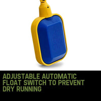 PROTEGE 2250W Submersible Dirty Water Pump Sewage Bore Septic Tank Well Sewerage Tools Kings Warehouse 