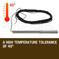 Protege 2HP Submersible Bore Water Pump Well Irrigation Stainless Steel 240V Deep Tools Kings Warehouse 