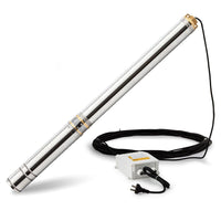 Protege 2HP Submersible Bore Water Pump Well Irrigation Stainless Steel 240V Deep Tools Kings Warehouse 
