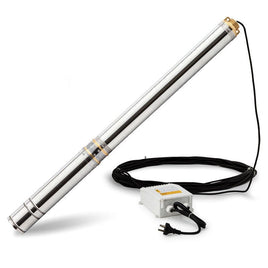 Protege 2HP Submersible Bore Water Pump Well Irrigation Stainless Steel 240V Deep Tools Kings Warehouse 