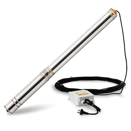 Protege 2HP Submersible Bore Water Pump Well Irrigation Stainless Steel 240V Deep Tools Kings Warehouse 