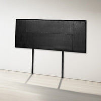 PU Leather Double Bed Headboard Bedhead - Black Furniture Kings Warehouse 