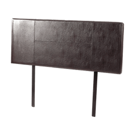 PU Leather Double Bed Headboard Bedhead - Brown Furniture Kings Warehouse