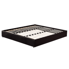 PU Leather King Bed Ensemble Frame Furniture Kings Warehouse 