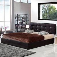 PU Leather King Bed Ensemble Frame Furniture Kings Warehouse 
