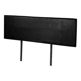 PU Leather King Bed Headboard Bedhead - Black Furniture Kings Warehouse