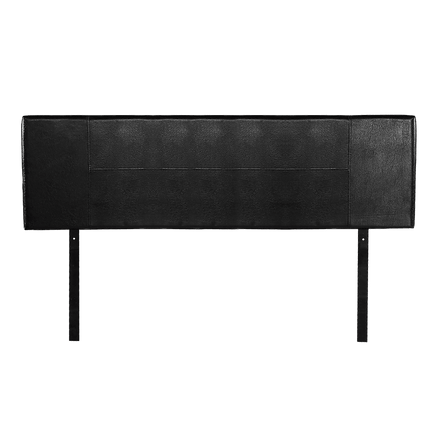 PU Leather King Bed Headboard Bedhead - Black Furniture Kings Warehouse 