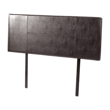 PU Leather Queen Bed Headboard Bedhead - Brown Furniture Kings Warehouse 