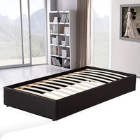 PU Leather Single Bed Ensemble Frame Furniture Kings Warehouse 
