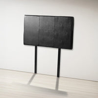 PU Leather Single Bed Headboard Bedhead - Black Furniture Kings Warehouse 