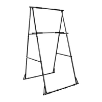 Pull-up Bar Free Standing Pull up Stand Sturdy Frame Indoor Pull Ups Machine Sports & Fitness Kings Warehouse 