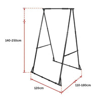 Pull-up Bar Free Standing Pull up Stand Sturdy Frame Indoor Pull Ups Machine Sports & Fitness Kings Warehouse 