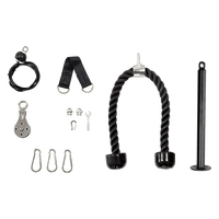 Pulley System Cable Attachment Pull Down Machine DIY Home Gym Workout Kit Sports & Fitness Kings Warehouse 