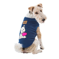 Puppy Heart Blue Dog Pyjamas 30cm