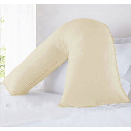 Pure Cotton 250TC Tri Pillowcases Cream Home & Garden Kings Warehouse 