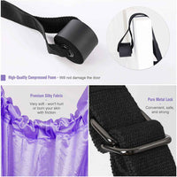 Purple Fitness Yoga Strap Band Waist Trainer Leg Door Swing Adjustable Ballet Dancer Kings Warehouse 