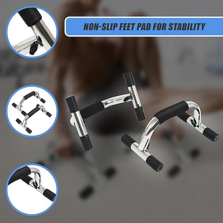 Push Up Bar Stand Handle Muscle Strength Exercise Gym Sports & Fitness Kings Warehouse 
