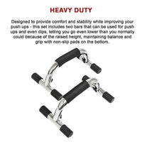 Push Up Bar Stand Handle Muscle Strength Exercise Gym Sports & Fitness Kings Warehouse 