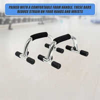 Push Up Bar Stand Handle Muscle Strength Exercise Gym Sports & Fitness Kings Warehouse 