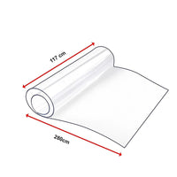 PVC Tablecloth Protector Table Cover Dining Table Cloth Plastic 2800x1170mm 2.0mm Home & Garden Kings Warehouse 