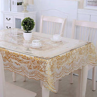 PVC Tablecloth Protector Table Cover Dining Table Cloth Plastic 2800x1170mm 2.0mm Home & Garden Kings Warehouse 