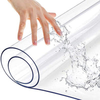 PVC Tablecloth Protector Table Cover Dining Table Cloth Plastic 2800x1170mm 2.0mm Home & Garden Kings Warehouse 