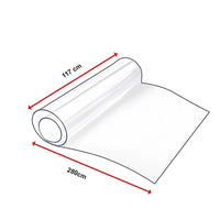 PVC Tablecloth Protector Table Cover Dining Table Cloth Plastic 2800x1170mm 2.0mm Home & Garden Kings Warehouse 