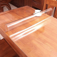PVC Tablecloth Protector Table Cover Dining Table Cloth Plastic 2800x1170mm 2.0mm Home & Garden Kings Warehouse 