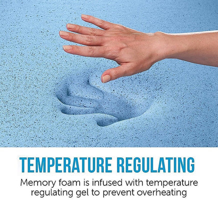 Queen 25cm Gel Memory Foam Mattress – Dual-Layered Comfort with CertiPUR-US Certified Foam Furniture Kings Warehouse 