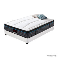 Queen Mattress in Coolmax Memory Foam 6 Zone Pocket Coil Soft Firmness Furniture Kings Warehouse 