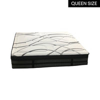 Queen Mattress Pocket Coil Spring Foam Firm Bed 32cm thick Furniture Kings Warehouse 