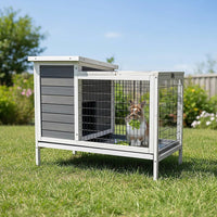Rabbit Bunny Cage Hutch Pet Cages Enclosure Pet Care Kings Warehouse 