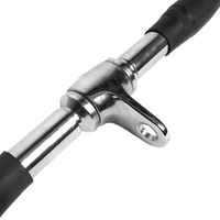 Randy & Travis Rubber-Coated Lat Pull-Down Bar Attachment Sports & Fitness Kings Warehouse 