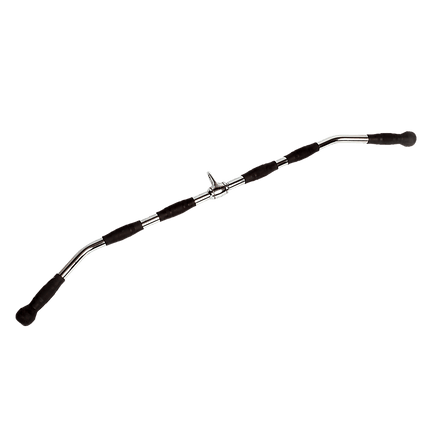 Randy & Travis Rubber-Coated Lat Pull-Down Bar Attachment Sports & Fitness Kings Warehouse 